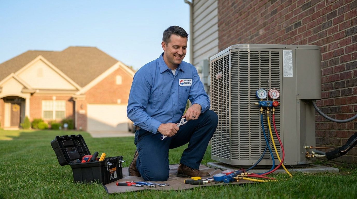 Professional hvac work