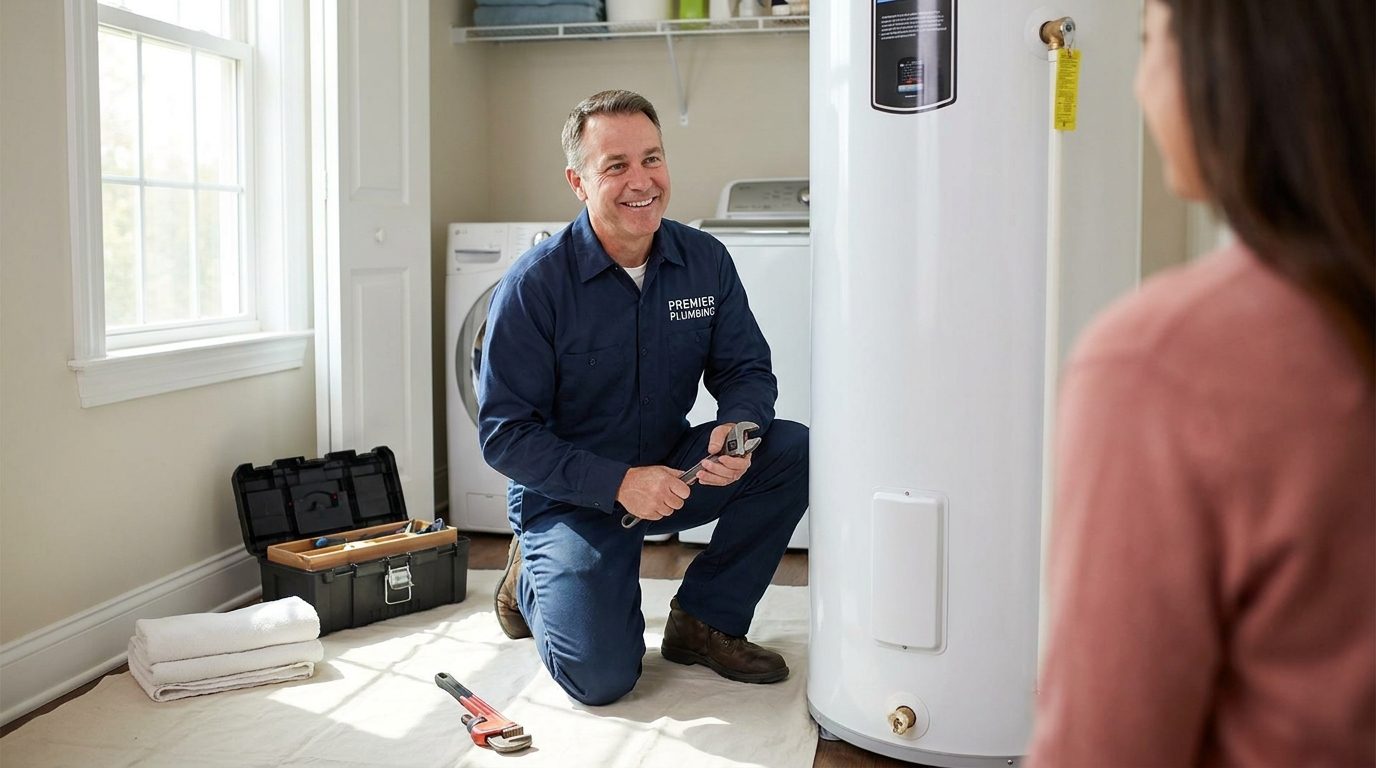Professional plumbing work
